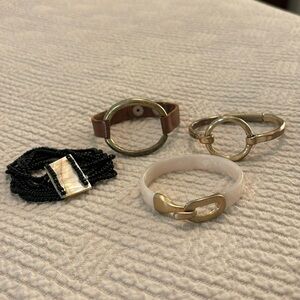 Grouping of bracelets